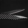 Carbon Fiber Car LED Headlight Protector Head Lamp Eyebrow Sticker Trim For VW Golf 7 GTI MK7 2013-2017 Auto Interior Accessorie
