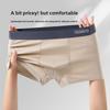 Large Size Men Spring and Summer Antibacterial Breathable Youth Flat Angle Underwear