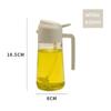 2in1 500ml Plastic Spray Oil Sprayer Bottle Spray Oil Dispenser Oil Jar Cruet BBQ Kitchen Baking Roasting Picnic Kitchen Tool
