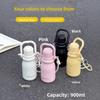 Modern Minimalist Insulated Travel Mug With Carrying Rope For Office And Outdoors