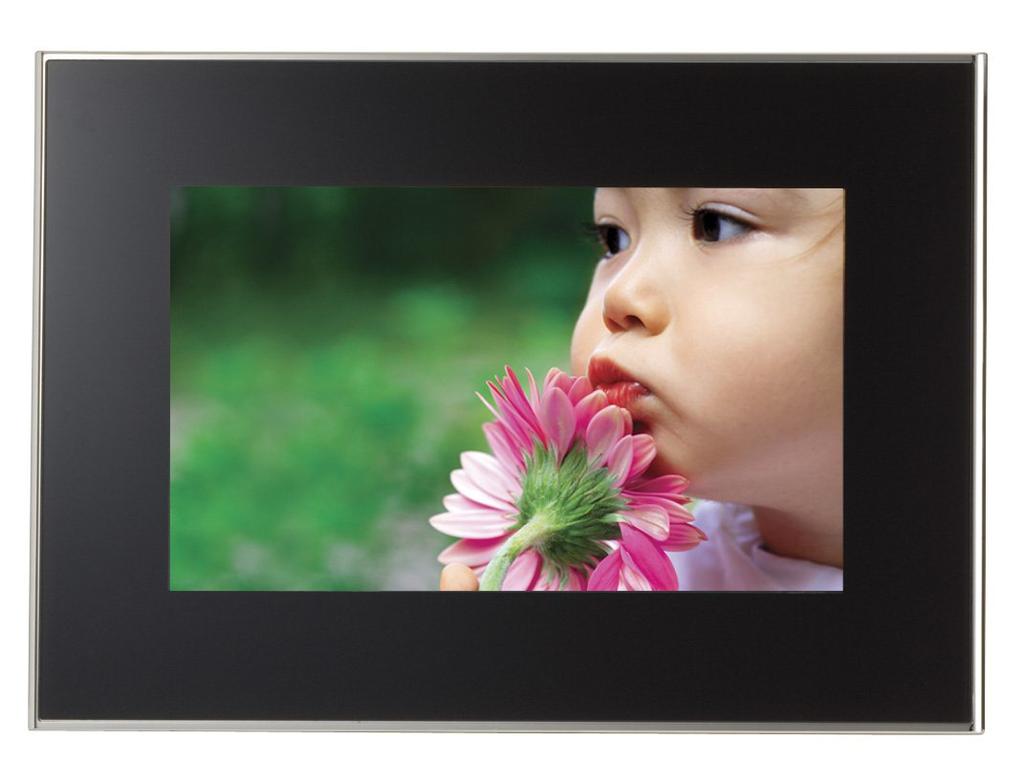 Fujifilm Digital fotoramme tommers minne 2 GB oppløsning 800 x 480 svart 8,5 innebygd DP-850SH