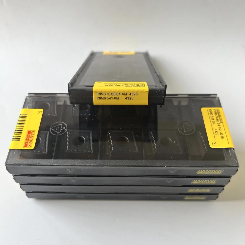 Original Sandvik / CNMG160604-QM 4325 / CNC Lathe Carbide Blade 10 Pcs