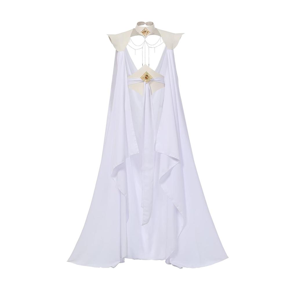 

Medieval Elven Cloak for Women Full Length Fairy Cape Off Shoulder Capelet Renaissance Cosplay Costume One Size&Other