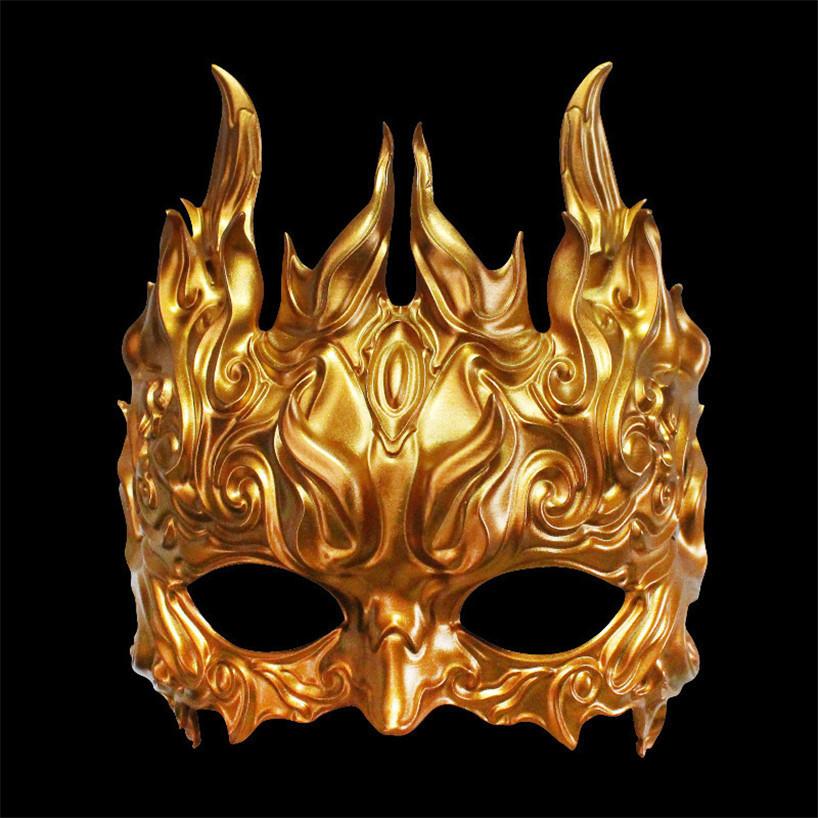 Chinese Style Mask With Mythical Kirin Face For Halloween And Festivals