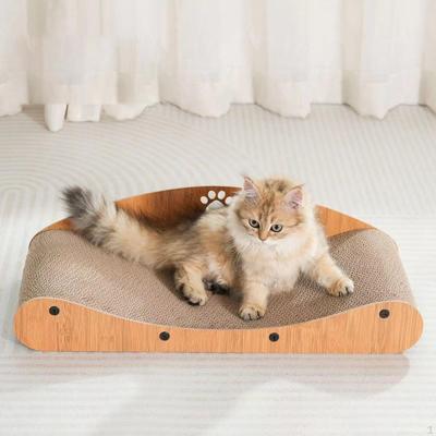 Cat Scratcher Cardboard Pet Sleeping Polishing Sofa Protect Furniture Scratching Board