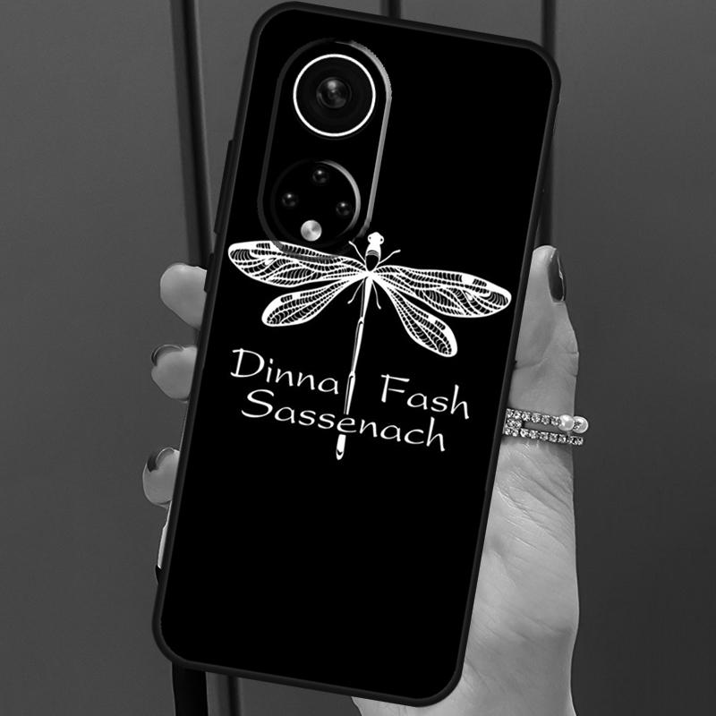 Outlander Sassenach Dragonfly Case For Honor Magic 6 Pro 5 Lite 50 70 90 X6 X7 X8 X9 Honor X6a X7a X8a X9a X8b X9b Cover