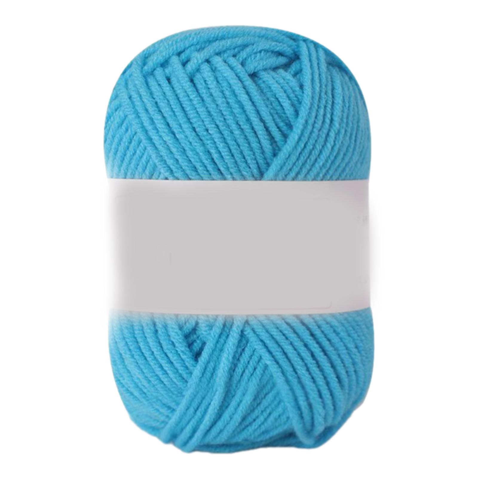 

Vibrant Skein Yarn Colorful Yarn for Knitting and Crochet Projects for Handmade Enthusiasts Solid Color Yarn T13