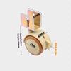 4Pcs Furniture Crib Swivel Casters Cabinet Wheels With Brake Nylon Furniture Support Leg For Chairs Baby Bed Trolley