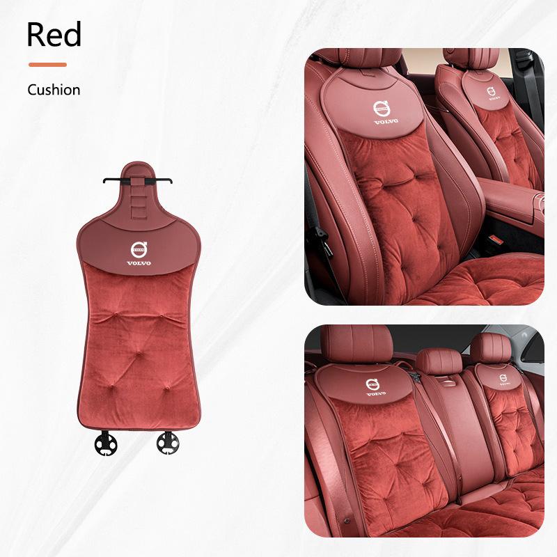 2026 Car Interior Cushion Plush Seat Cover Backrest Protector Pad For Volvo Rdesign XC40 V50 V60 S80 FH500 C30 XC60 S60 XC90 V70