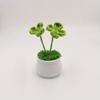 Clover and four-leaf clover potted plants, artificial plant potted plants, home and office desk decoration, display gifts