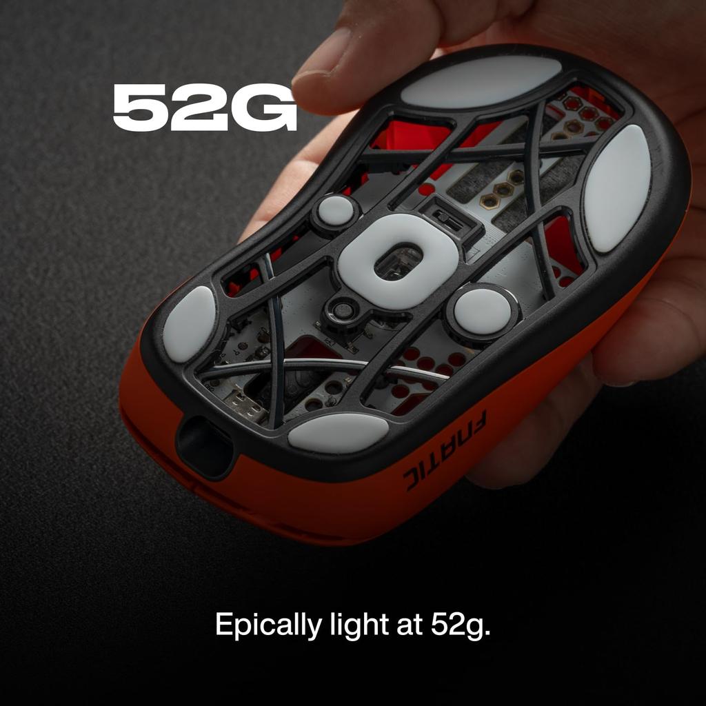 Fnatic Gear Fnatic X LAMZU THORN 4K Special Edition Compatible with 4000Hz Polling Rate Equipped with High Performance Sensor Professional Grade