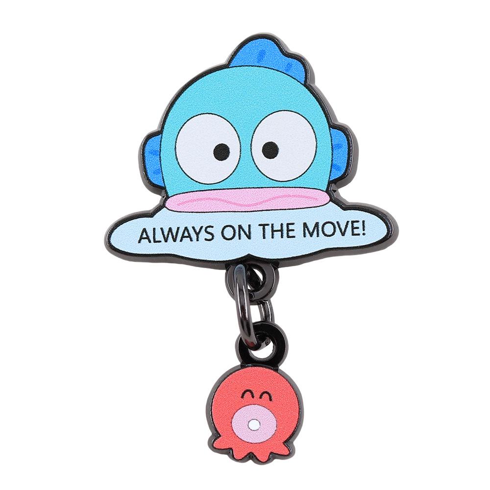 Аниме брошь Рыба-клоун и Осьминог: Забавный эмалевый значок с персонажем