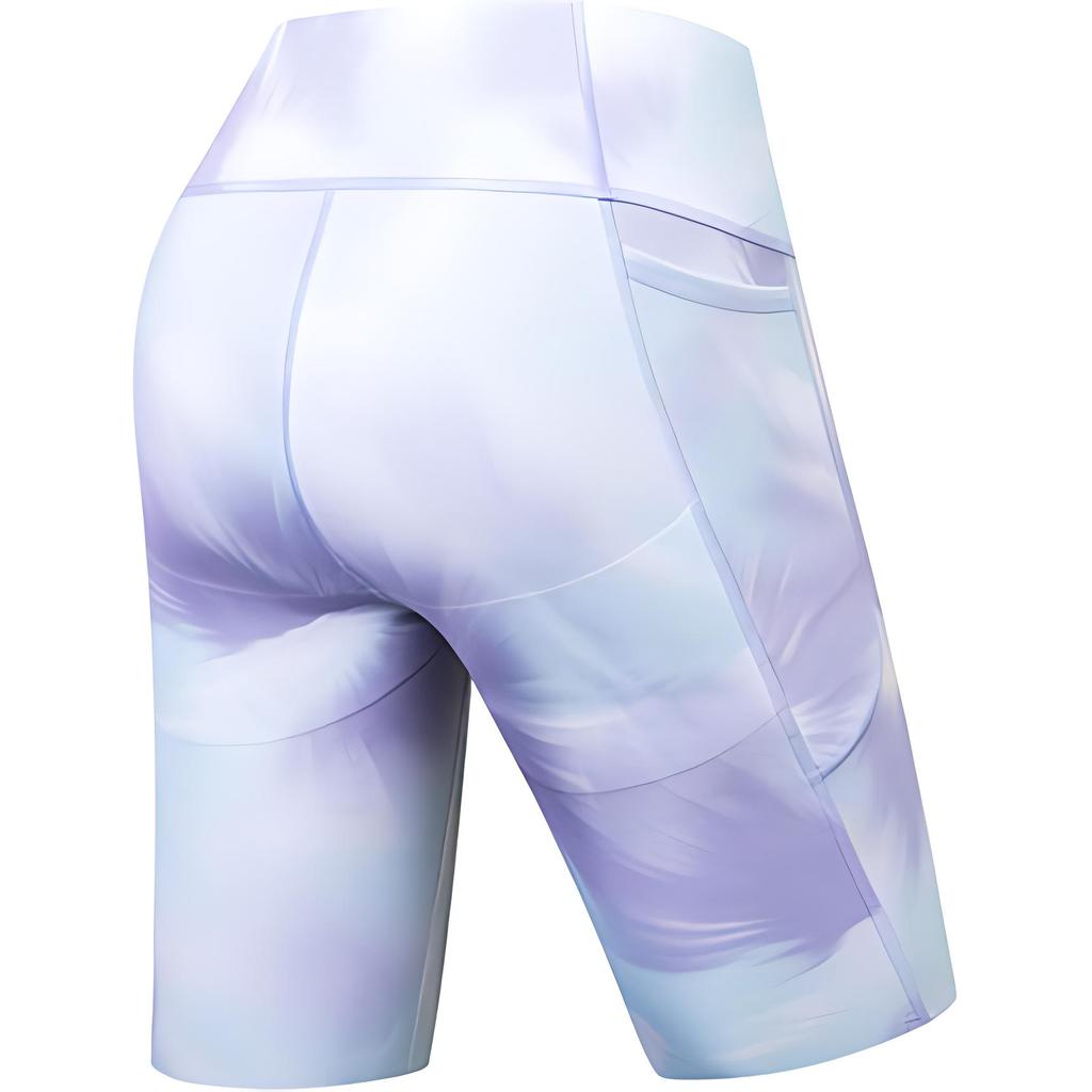 Anta All Over Print Lightweight Casual Five-Point Sports Shorts Women shorts Candy-Purple 162457309-3