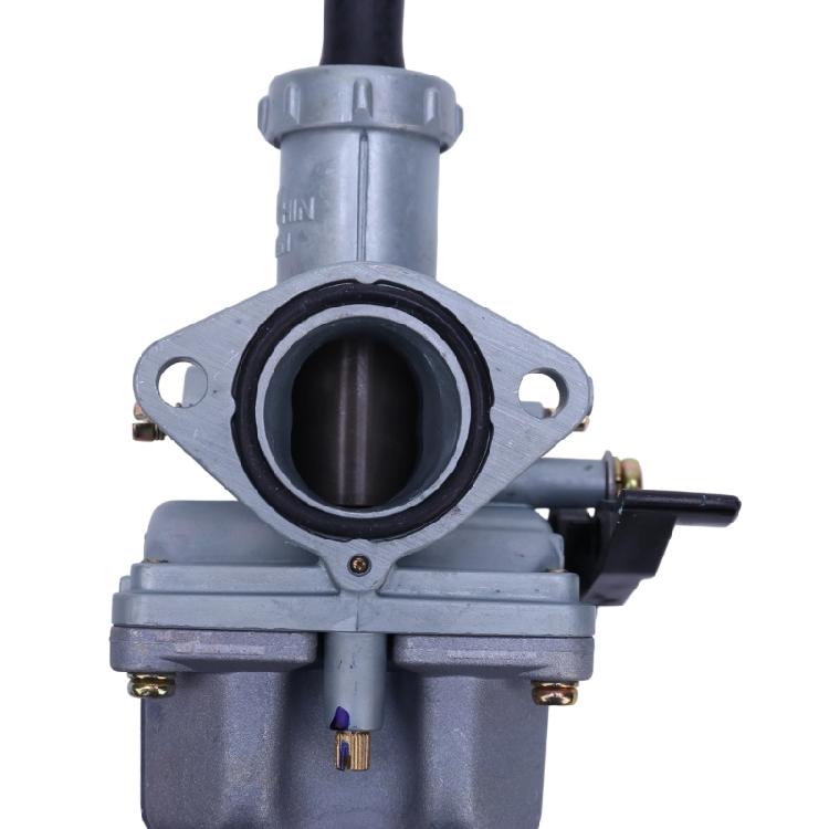 Motorcycle Mixture Component and Replacement Carburetor, PZ26 Manual Choke Configuration with Metal Body for CG125-CG150 Models