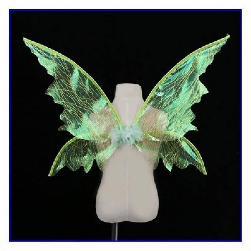 Enchanting Iridescent Butterfly Wings Fairy Costume Props For Festivals And Performances