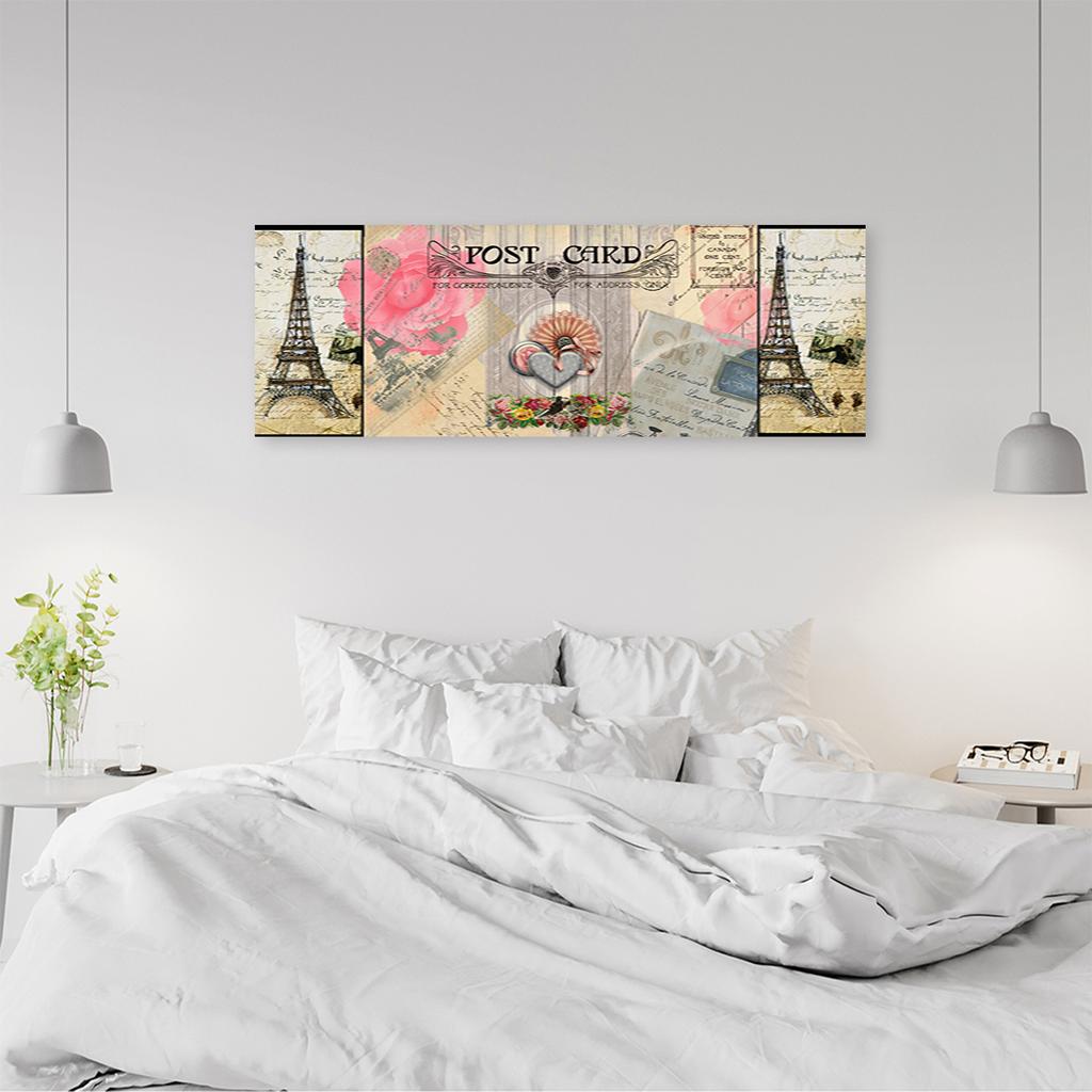 Canvastryck, Vykort från Frankrike