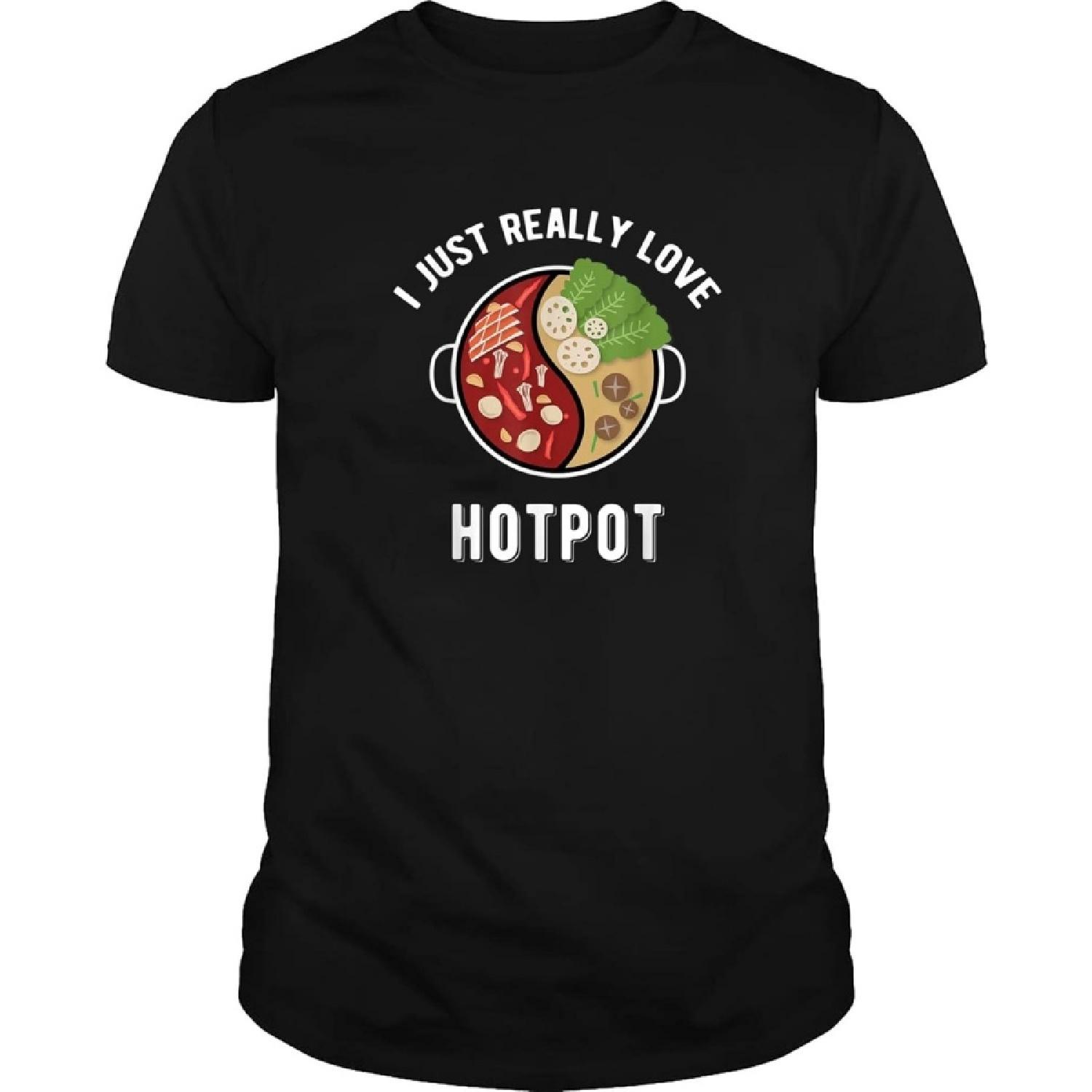

Hot Pot Shirt - I Love Hotpot Shabu Shabu Asian Food T-Shirt Black XXXXXL різнокольоровий