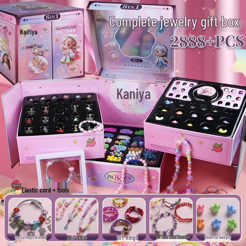 Набор для изготовления детских бус JINGRUIXIANG