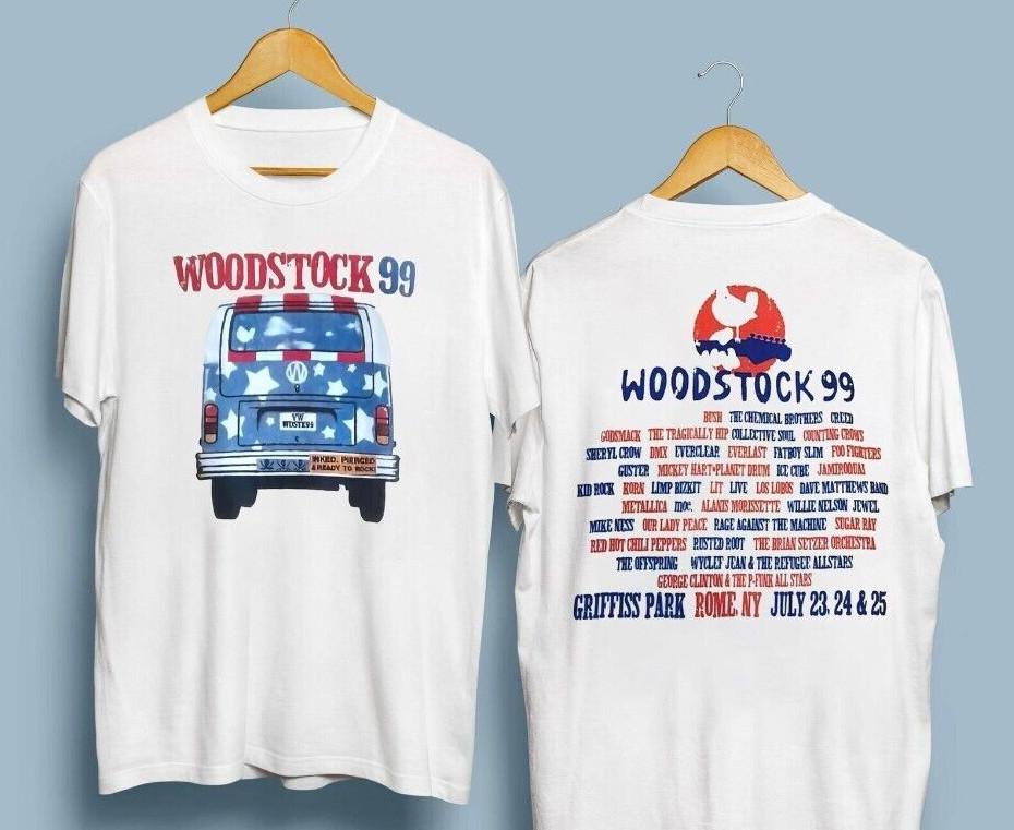 Vintage Woodstock 99, GENUINE Vintage Woodstock 1999 T-Shirt