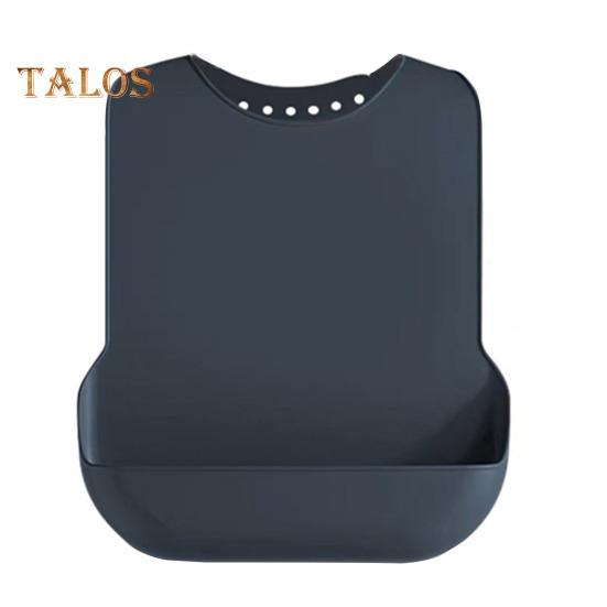 Adult Bibs Large Silicone Adult Bib for Eating Adjustable Waterproof Clothes Protector for Elderly Men Women Seniors