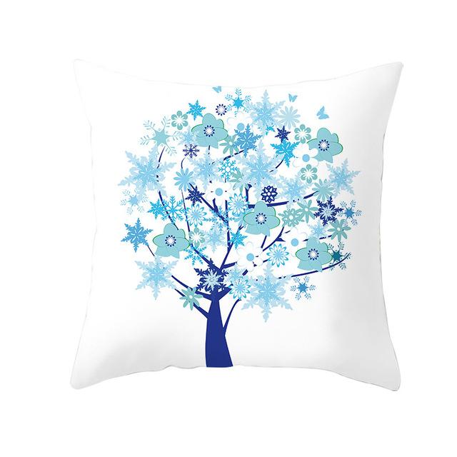 Colorful Tree Printing Decorative Pillowcase Colorful Tree Pillow Case Polyester Tree Pattern Pillow Cover Kussensloop Zt287