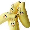 Bojin Plush Banana Pencil Case - Cute Embroidery, Personalized Zipper
