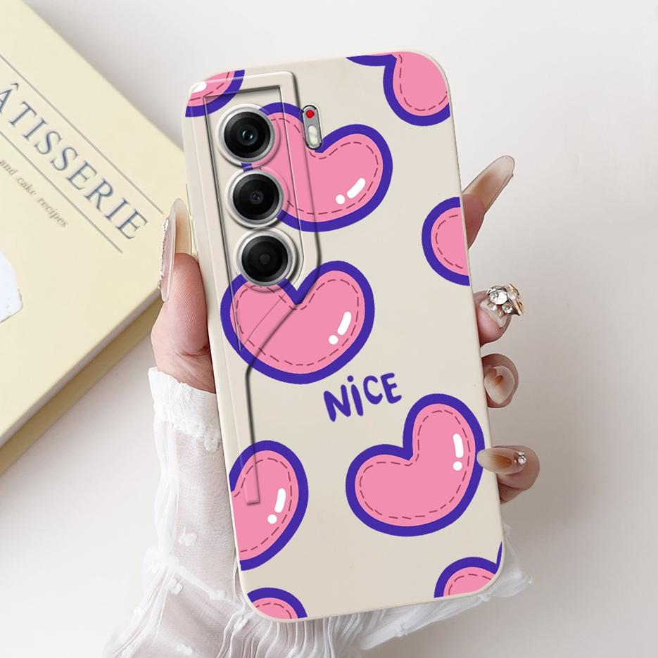 For Tecno Camon 40 Pro 4G Case CM6 Luxury Art Painted Cover Shockproof Phone Case For Tecno Camon40 Camon 40 Pro CM7 Soft Fundas
