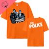 Band Camiseta The Police Ghost in The Machine Tour 1982 Unisex Women TShirt Vintage Streetwear Harajuku Gothic Cotton Cothes