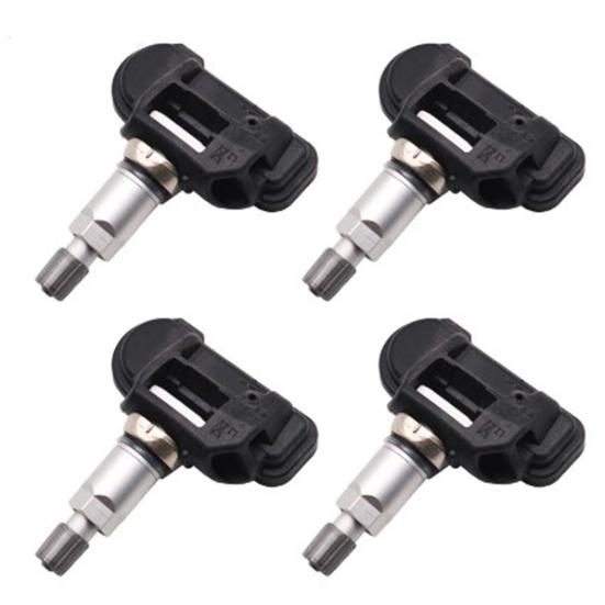 Senzor practic de presiune pe roți Accesorii ușoare pentru mașină de culoare neagră