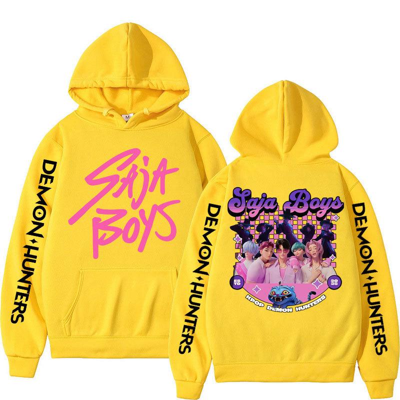 KPop Lovci démonů Saja Chlapecká mikina Harajuku Hip Hop Pulovr Top Pánská a dámská mikina Dárek