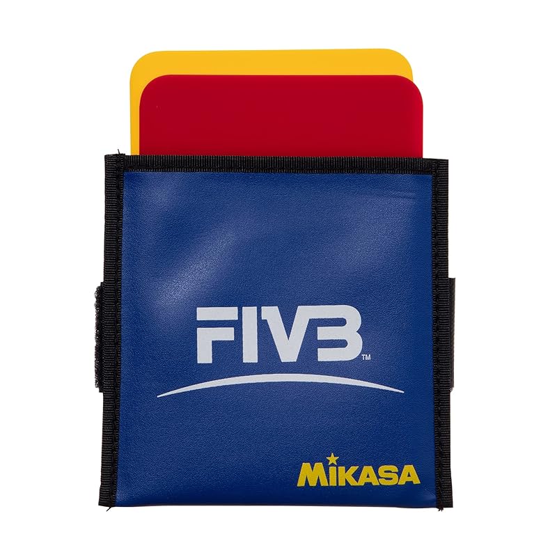 

MIKASA Volleyball Warning Card (for Referees) VK Yellow/Red