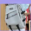Student Backpack Oxford Fabric With Capacity Expansion And Spine Protection For High School And College Students