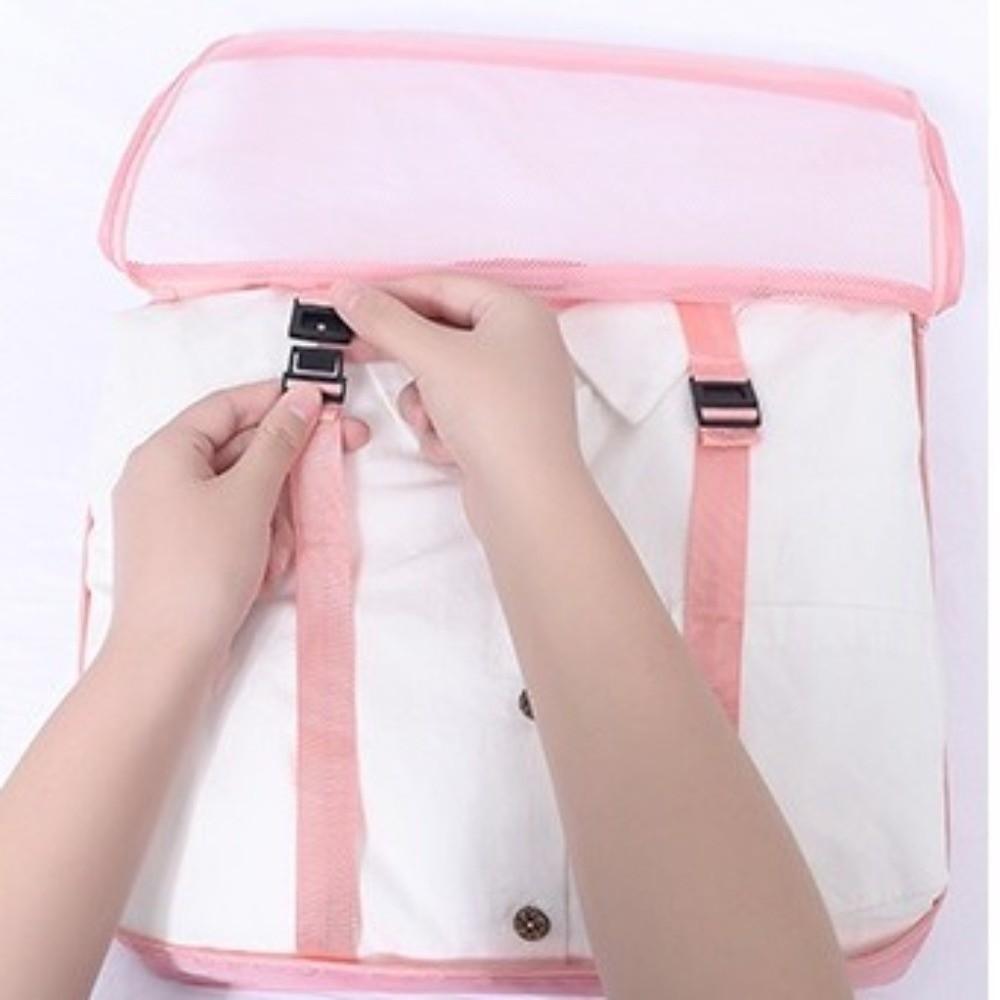 7Pcs/Set Large Capacity Travel Organizer Storage Bags Folding Clothes Shoe Tidy Pouch  Wardrobe