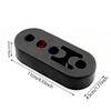 Car 4-Hole Exhaust Hanger Pipe Lifting Lug Modification Plus Long Lifting Lug Shock Absorber Buffer Hanging Support Hook