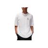 Jordan Flight Essentials Camiseta de Manga Corta de Cuello Redondo y Ajuste Holgado con Logo de Color Sólido para Hombre Tops Blanco DZ7314-100