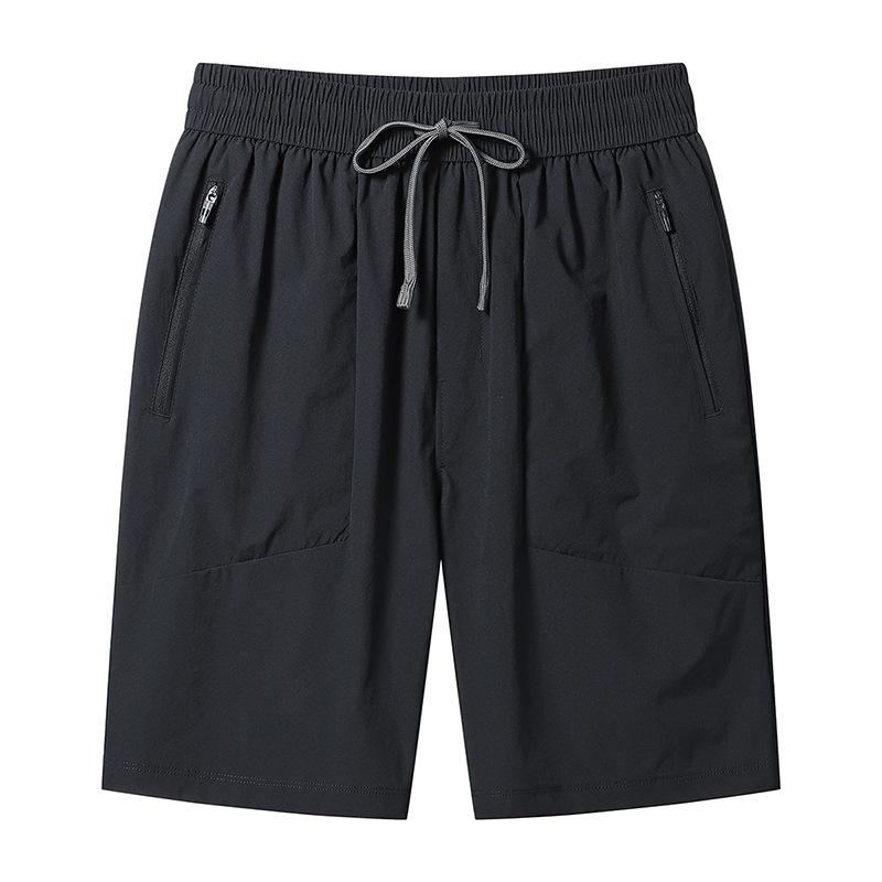 

Summer Running Speed Dry Shorts For Men, Lightweight And Breathable Fitness Casual Five Quarter Shorts, Basketball Pants 2XL чёрный