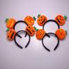 Lightweight Ghost Hair Clip Cartoon Pumpkin Cartoon Hairband Cute Pumpkin Headband  For Halloween