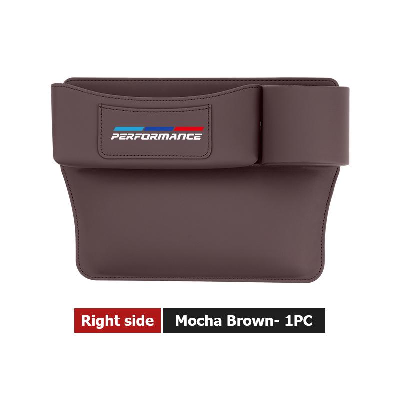 EYAG3 For BMW Car Seat Gap Storage Box Water Cup Holder Phone Holder Card Bag E91 E92 E60 F10 F30 E39 E36 E87 X1 X3 X5 E70 E46 E90