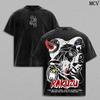 Naruto Anime T-shirt Men Women Vintage Washed Oversized Streetwear Anime Manga Graphic Short Sleeve High Quality Female Male Clothing