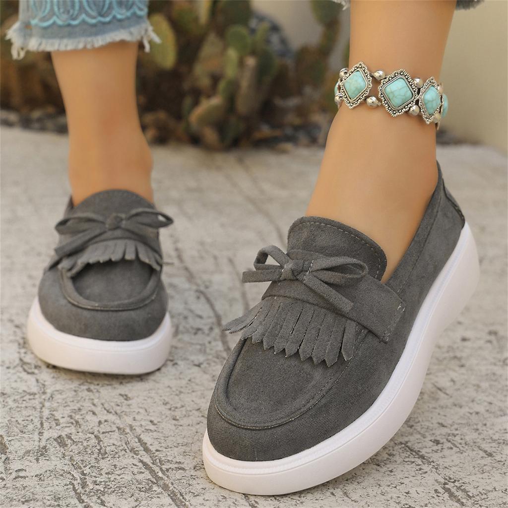 Women's Fashion Comfortable Large Size - Round Toe Flat Shoes