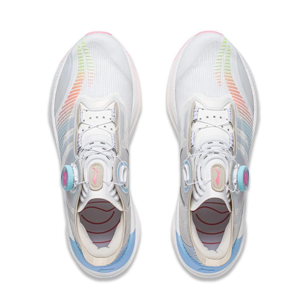 Li Ning Shadow 2.0 Cushioning Slip Resistant Abrasion Resistant Breathable Rebound Low top Casual Running Shoes Unisex ARRU001-1