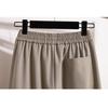 Spring Summer Plus Size Women Pants High Waist Elastic Loose Wide Leg Trousers Vintage Harem Casual Basic Solid Color 5XL