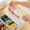 Space-saving Underwear Storage Box Wall Mounted Bras Storage Box  Bedroom Closet Organizer
