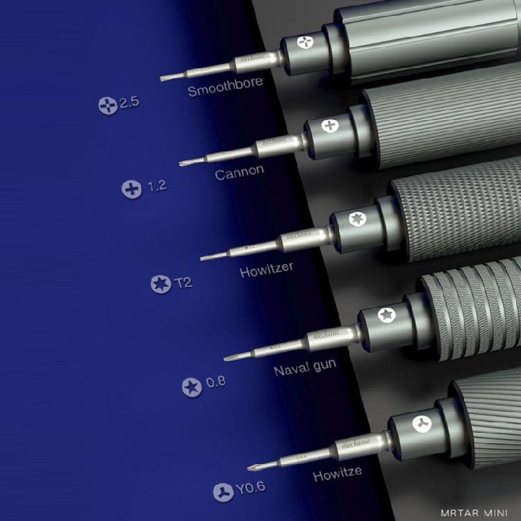 6Piece Precise Screwdriver Kit Magnetic Tips For Phone And Tablet Repair Disassembly With Ergonomic Handle Designing