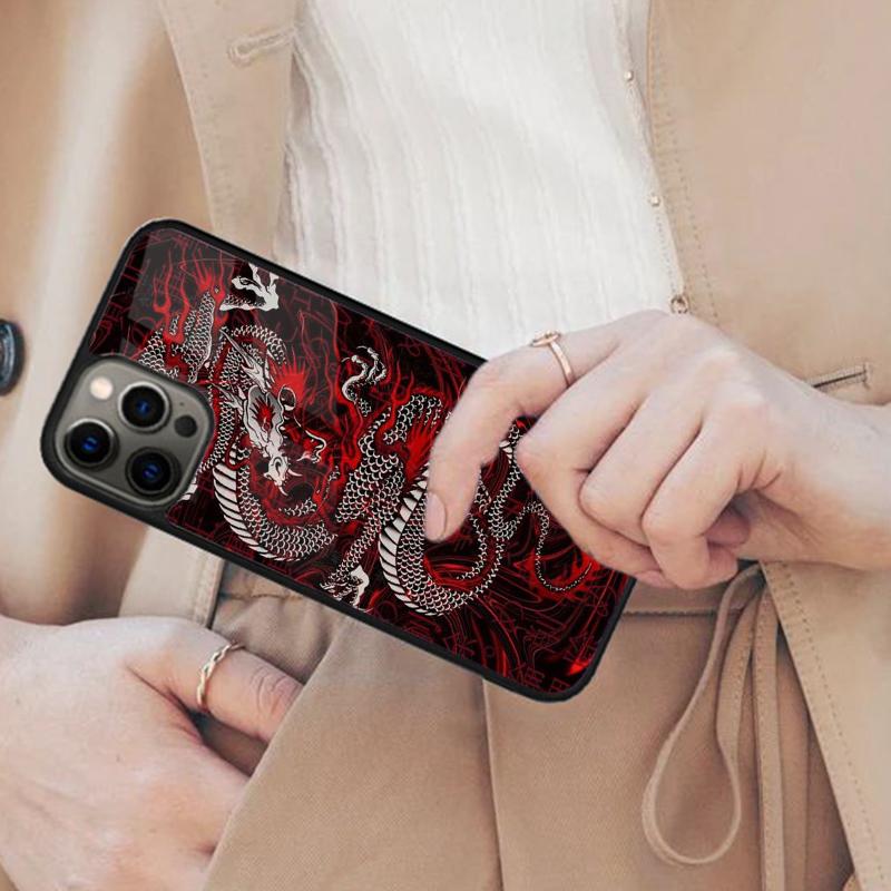 Asian Chinese Dragon Magnetic Phone Case For APPLE iPhone 17 Air 16 14 13 12 Pro Max 15 Plus Wireless Charge With MagSafe Cover