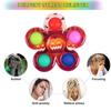 (H0825)Senzorické hračky Push Bubble pro dospělé, Balíček Fidget s hračkou Hand Spinner