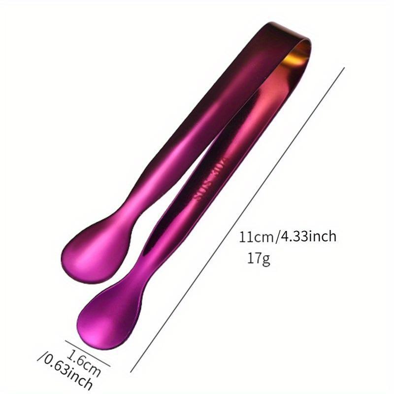 304 Stainless Steel Clip Ice Tong Bread Food BBQ Clip Barbecue Clip Cube Sugar Ice Tongs Tool Bar Kitchen Utensils