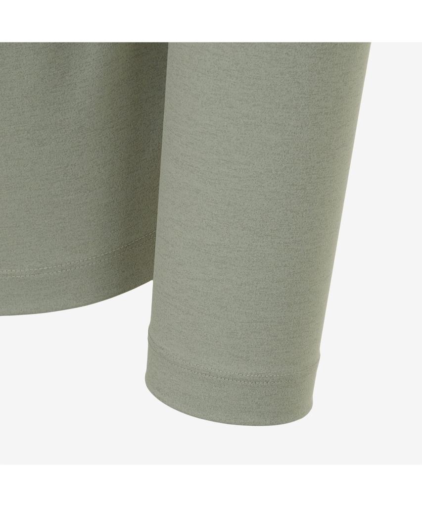 Noseupeiseu Nt7Ls03C Ascend Long Sleeve Zip Tee Light Khaki