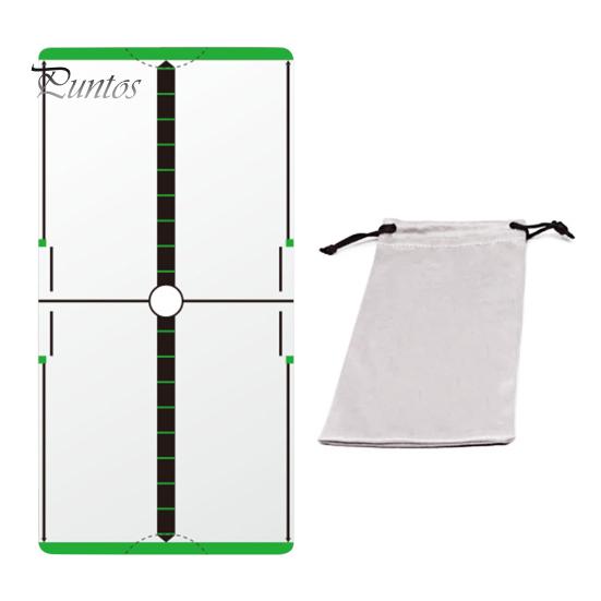 

Зеркало для гольфа, выравнивание, тренировочное приспособление для точности и последовательности ударов, зеркало для отработки ударов в гольфе с сумкой для хранения для тренировок в помещении и на открытом воздухе разноцветный