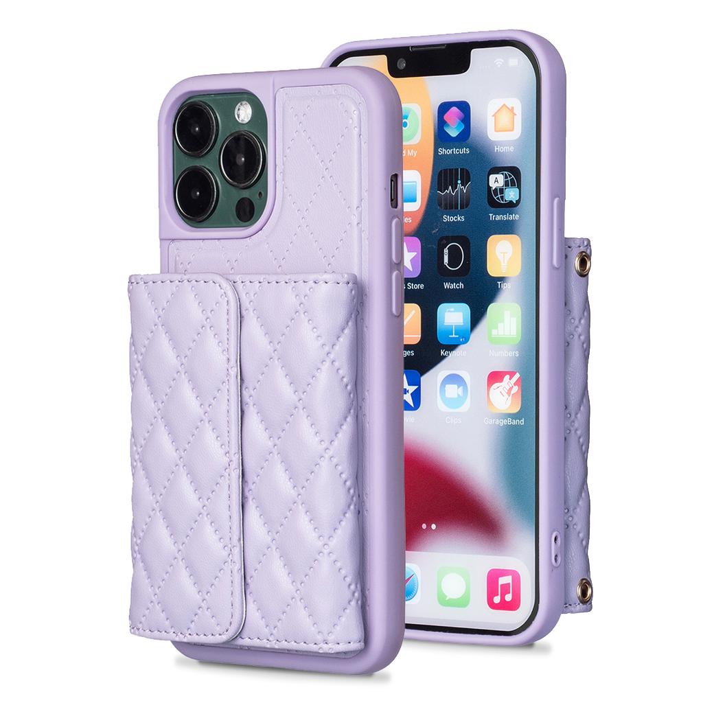 Shoulder Strap Lanyard Wallet Leather Case for IPhone 14 15 Pro Max 13 12 11 XS XR 7 8 Plus SE 2022 Cards Holder Crossbody Cover